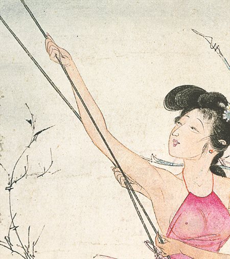 河南-胡也佛的仕女画和最知名的金瓶梅秘戏图